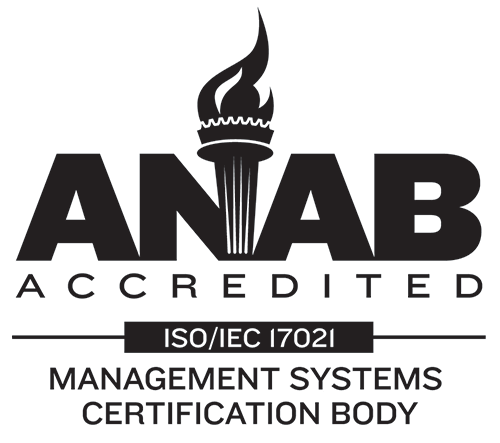 ANAB Accredited ISO/IEC 17021 Logo